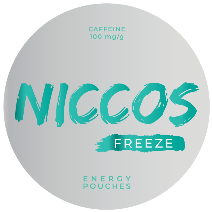 NICCOS Freeze Caffeine pouches 100mg – Snus Ireland