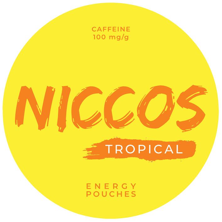 NICCOS Tropical Caffeine pouches 100mg