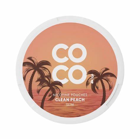 COCO CLEAN PEACH 9mg