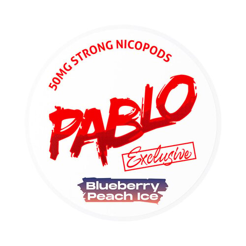 PABLO Exclusive Blueberry Peach Ice 50mg