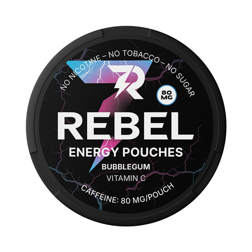 REBEL ENERGY - Bubblegum 100 mg caffeine