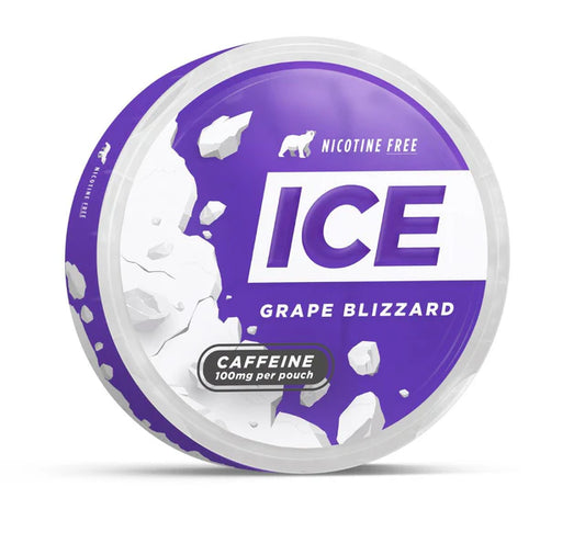 Ice Caffeine Pouch Grape Blizzard 100mg