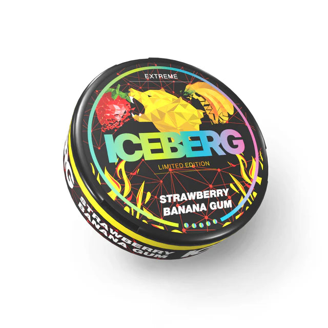 Iceberg Strawberry Banana Gum 130MG