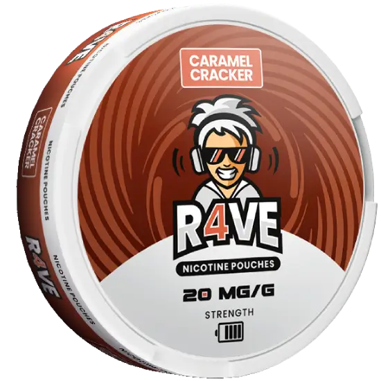 Rave Caramel Cracker 20mg