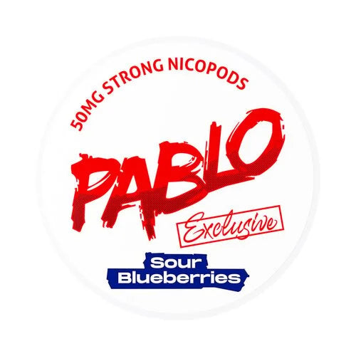 PABLO Exclusive Sour Blueberries 50mg