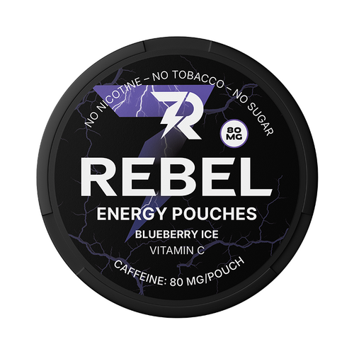 REBEL ENERGY - Blueberry Ice 100mg caffeine