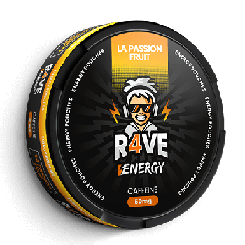 R4VE La Passion Fruit CAFFINE 50MG