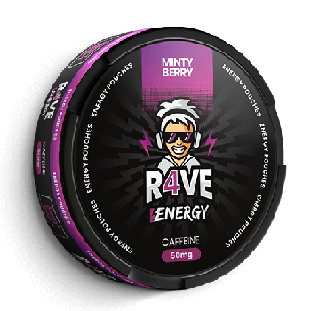 R4VE Minty Berry CAFFFINE 50MG